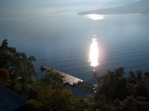 日月潭晨景 - 本文作者攝於2008年